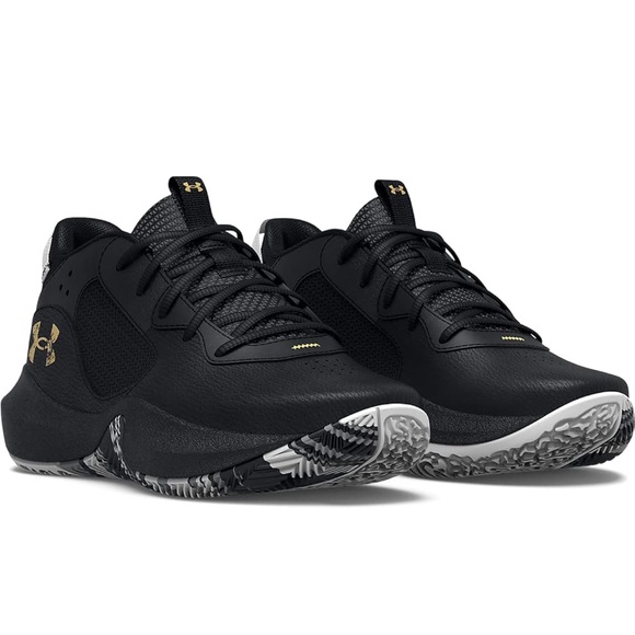 NEVER WORN. BOYS' UNDER ARMOUR BIG KID LOCKDOWN 5Y BASKETBALL SHOES. - Picture 2 of 5